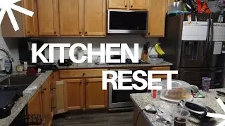 Kitchen Reset || Deep Clean With Me