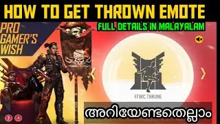 Free Fire Pro gamers wish event full details  Malayalam || Gaming with malayali bro