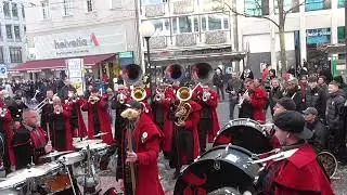 Funatiker Basel (Platzkonzert zum 35 Jährige Jubiläum Miggeli-Schränzer Basel/ 8.3.2022)