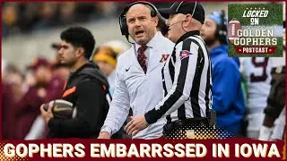 GOPHERS POSTCAST: Drake Lindsey Has No Answers For Iowa Defense As Gophers Get ROUTED!