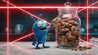 Dramatic Snack Heist. AI Story Teller Studio #aivideo #cartoon #kids #funny #animation #viral