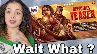 KD Official Teaser | REACTION | Prems | Dhruva Sarja | Sanjay Dutt | Shilpa Shetty | Arjun Janya