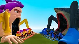 NEW RUMI SEA EATER FROM K-POP DEMON HUNTERS VS ALL TRALALERO TRALALA SEA EATER FAMILY In Gmod! EP 13