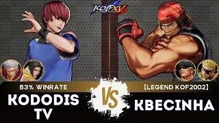 KOF XV ▰  KODODIS TV (Gato/O.Yashiro/Chris) 🆚 KBECINHA (Clark/Ralf/Ram&oacute;n) 🎞️Replay Match - 2/26