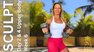 20 Rep Upper Body Workout Sculpt Lean Arms (Women Over 40) SCULPT Week 6