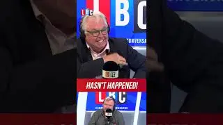 James O'Brien reacts to Farage's suggestion that migrants eat swans