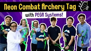 Neon Combat Archery Tag Singapore Experience with PEGA Systems | FunEmpire Stories