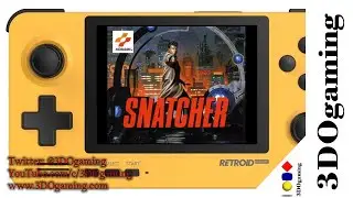 Snatcher (Sega CD) on the Retroid Pocket 2: Talking with Harry Benson
