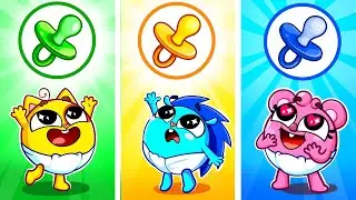 Fun with Colors! Babies Pick Their Favorite 🌈🎉 | Kids Songs And Nursery Rhymes by Baby Zoo Story✨