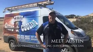What is a general HVAC service inspection like?