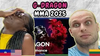 REACTION TO G-Dragon - Live Performance at MMA 2025 | FIRST TIME WATCHING