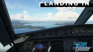 #FS2020 - Landing at LGPZ (Greece) inspired by Christoph Neher with a surprise at the end :-D