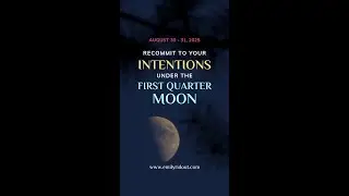 First Quarter Moon