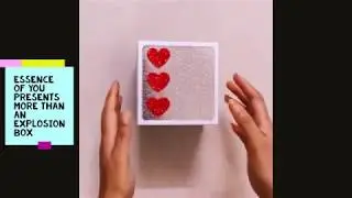 More than an Explosion Box | Anniversary gift for him | Birthday gift ideas