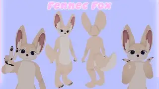 Fennec Fox | VR Chat Avatar | Quest & PC Compatable