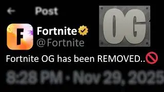 Fortnite удалил режим OG...