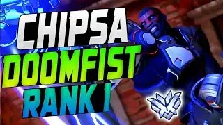 ЛУЧШИЙ КУЛАК СМЕРТИ ОТ ЧИПСА! [ OVERWATCH СЕЗОН 9, ТОП-500 ]