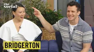 ‘Bridgerton’ Stars Yerin Ha & Luke Thompson Tease Season 4  | The Social