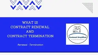 What is Contract Renewal and Contract Termination | Contract Simplified