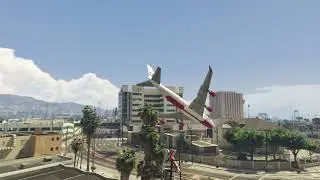 GTAV &ndash; The Craziest NPC Highway Stunt Jumps Ever