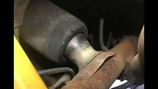 2003 Ford Crown Victoria Air Shock leaking remove rear air bag spring fill with slime sealant fix