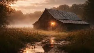 Midnight Barn Lo-Fi, Quiet Rustic Night Music for Relaxing Evenings (2 Hours)