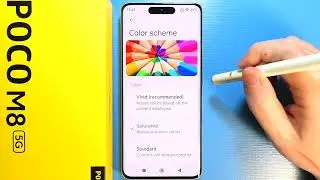 POCO M8 5G: How to Adjust Screen Colors