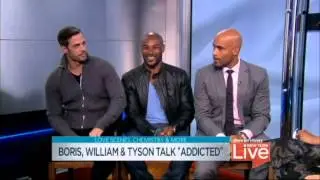 William Levy @willylevy29 @BorisKodjoe & @TysonCBeckford talk about #Addicted