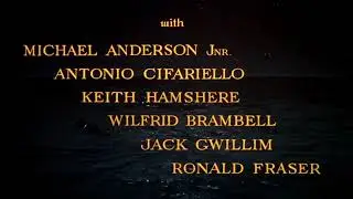 Disney's In Search of the Castaway Opening (1962)