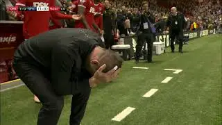Nathan Jones Charlton v Wycombe Celebration 🤣 #charltonathletic #nathanjones #wycombewanderers