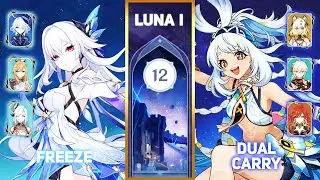 [Genshin Impact - Abyss Luna I/6.0] Freeze Skirk x Dual Carry Mualani