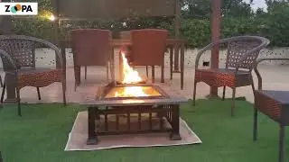 32 inch Multifunctional Outdoor Metal Firepit
