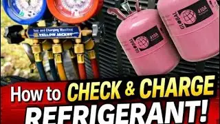 How to check and add refrigerant (R-410A)