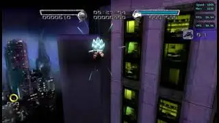 Strange unfinished Chaos Control spline in Lethal Highway | Shadow The Hedgehog