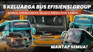 WOW!! 5 BUS KELUARGA EFISIENSI GROUP | ALIEFFEA