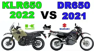 Kawasaki KLR650 2022 года против SUZUKI DR650 2021 года: что лучше для вас?