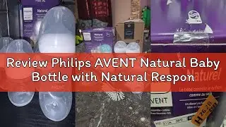 Review Philips AVENT Natural Baby Bottle with Natural Response Nipple, Newborn Baby Gift Set, SCD838