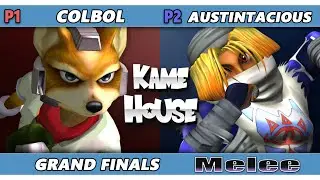 Kame House 96 GRAND FINALS - Colbol (Fox) Vs. Austintacious (Sheik) Smash Melee - SSBM