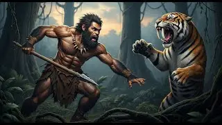 Life Million Years Ago | How did primitive people confront wild animals?