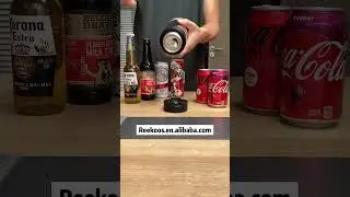 Reekoos 4-IN-1 Insulated Beer Can Cooler 12oz Slim Can Cooler Stainless Steel for Beer Can Bottles