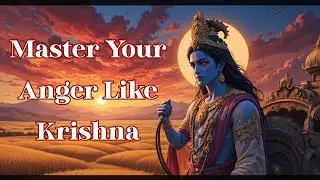 Bhagavad Gita Lesson 10 - How to Overcome Anger | Real-Life Wisdom of Krishna #wisdomofkrishna