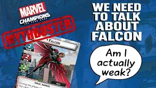 Marvel Champions MYTHBUSTERS | Falcon is WEAK | Versus Expert Ronan & Venom Goblin