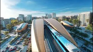 DUBAI METRO BLUE LINE   DUBAI METRO COM