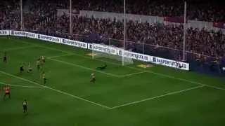 PS4 FIFA14 James Rodriguez Volley! Barcelona Career Mode