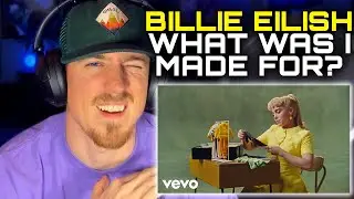 Billie Eilish - What Was I Made For? (Official Music Video) FIRST TIME REACTION