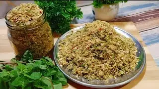 गुणों से भरपूर ऐसी चटपटी चटनी एक बार बनाएं और महीनों तक खाये | pudina ki chatni |dry green chutney