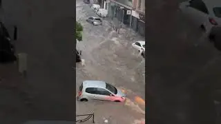 More footage of the #flooding in #Cannes📌  #France 🇫🇷       September 23, 2024 #floods #flooding