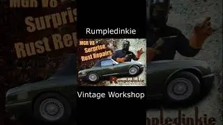 Неожиданный ремонт ржавчины на MG RV8 #mgrv8 #реставрацияклассическихавтомобилей #изготовление