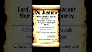 &ldquo;Micah 6:8 Scripture Inspiration | Bible Verse on Morality #Shorts&rdquo;