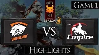 Dota 2 Virtus.Pro vs Empire Highlights | Dota PIT Season 3